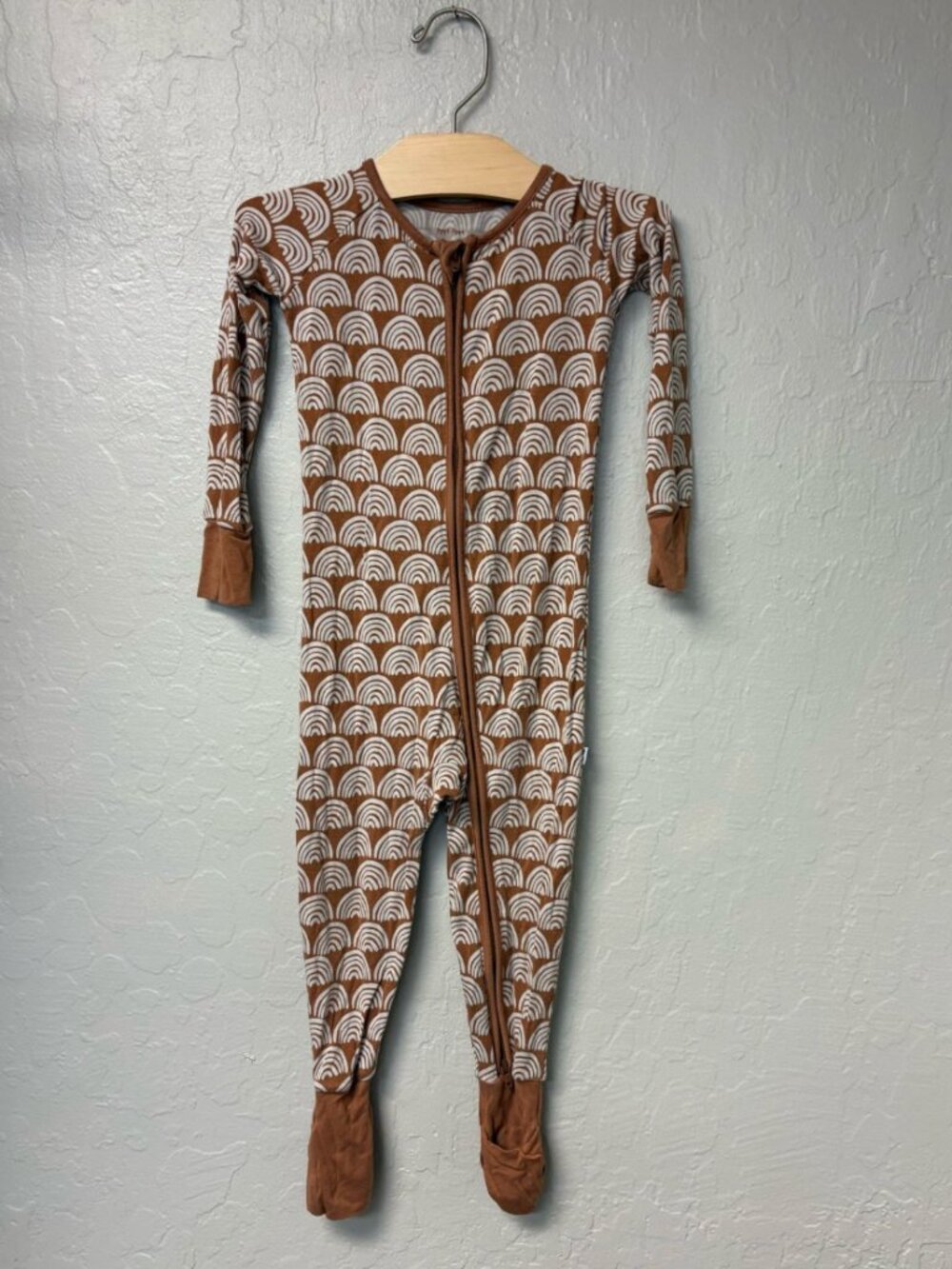$20 ADD ON little sleepies bamboo rainbow footie 18-24M Zara Little Co. Baby Gap